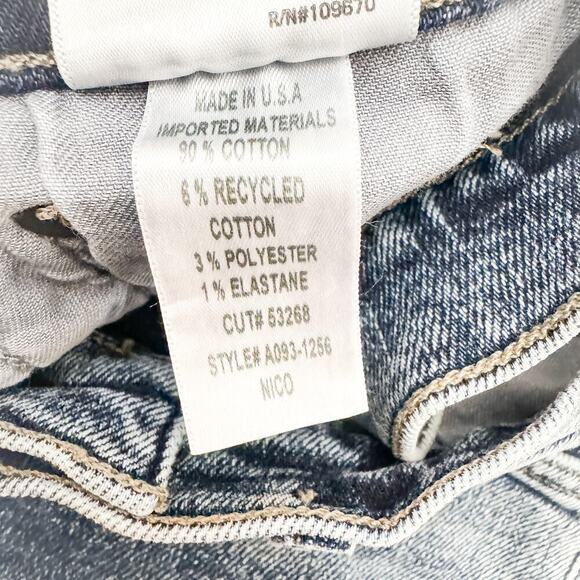 AGOLDE Nico High Rise Slim Vintage Wash Denim Jeans A093-1256 Size 25 - Picture 7 of 8